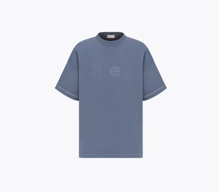 Dior x Stone Island T-Shirt Blue 