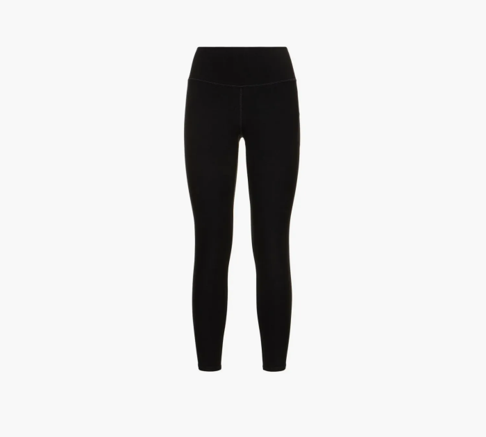 Alo Yoga Alosoft High-Waist 7/8 Highlight Legging Black  Alo Yoga Alosoft High-Waist 7/8 Highlight Legging Black