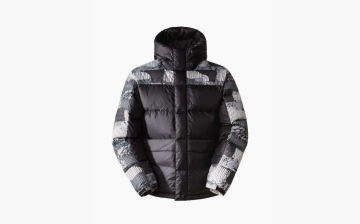 The North Face Himalayan Ripstop Nylon Down Jacket Black 