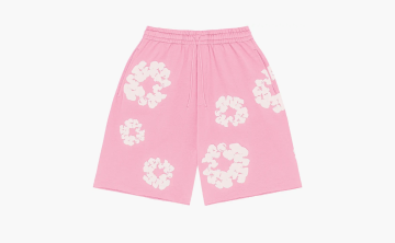 Denim Tears The Cotton Wreath Shorts Pink 