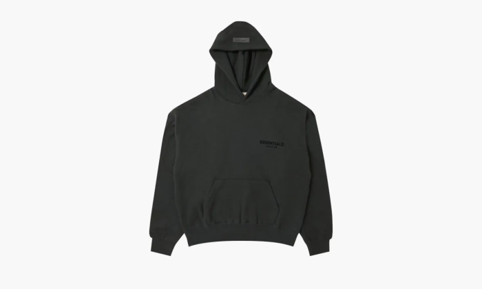 Fear of God Essentials Pullover Hoodie 'Stretch Limo' FW22  Fear of God Essentials Pullover Hoodie 'Stretch Limo' FW22