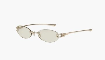 Gentle Monster Musubi 031 Sunglasses Gold / Green 