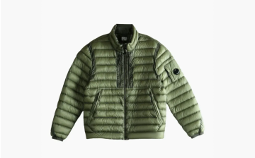 C.P. Company DD Shell Bomber Jacket Green 
