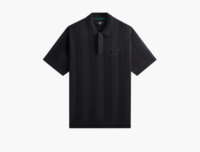 Kith x Wilson Crochet Polo Black  Kith x Wilson Crochet Polo Black