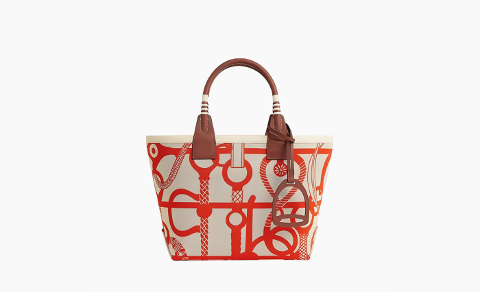 Hermes Steeple Handbags "Orange" 