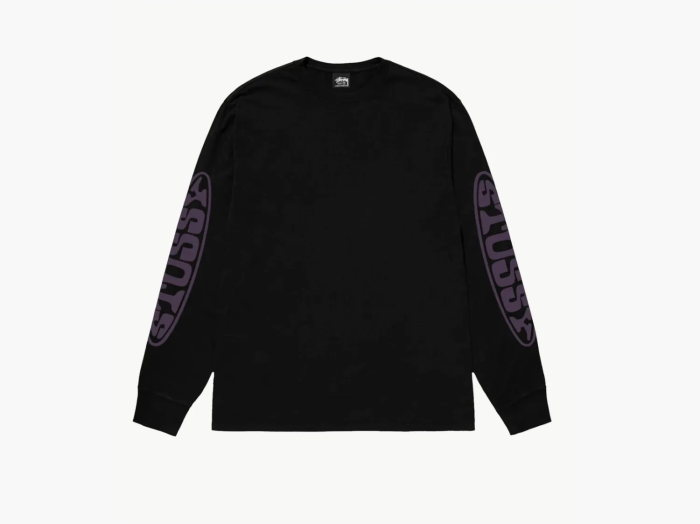 Stussy Pill L/S Tee  Black  Stussy Pill L/S Tee  Black