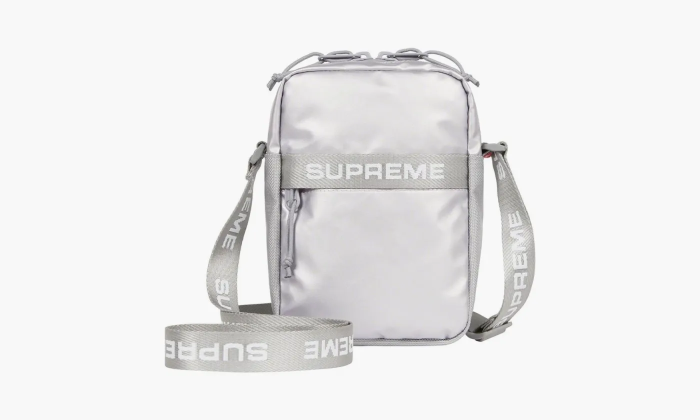Supreme Shoulder Bag Fw22 Silver 