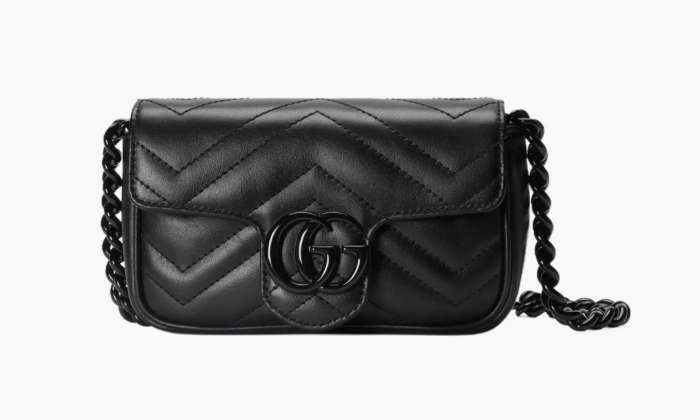 Gucci Gg Marmont Belt Bag Black 