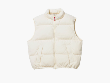 Supreme x Nike Denim Puffer Vest Natural 