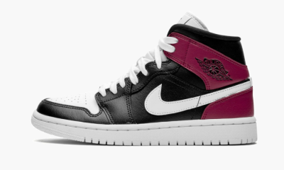 AIR JORDAN 1 MID MNS WMNS "Noble Red" - 5.5W