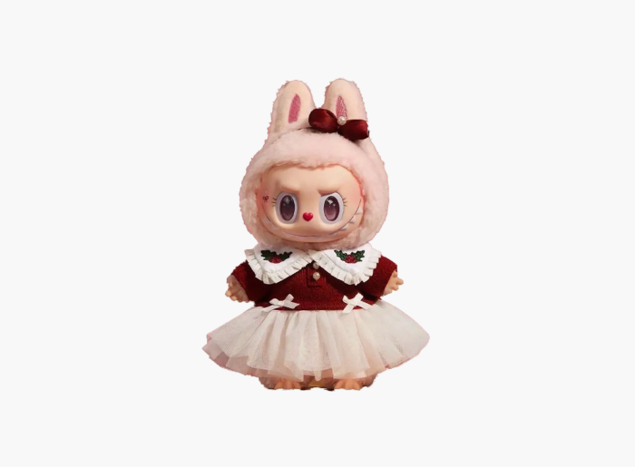 Pop Mart Labubu The Monsters Mokoko Twinkly Fairy Tale Vinyl Plush Doll Pendant (18 CM) 