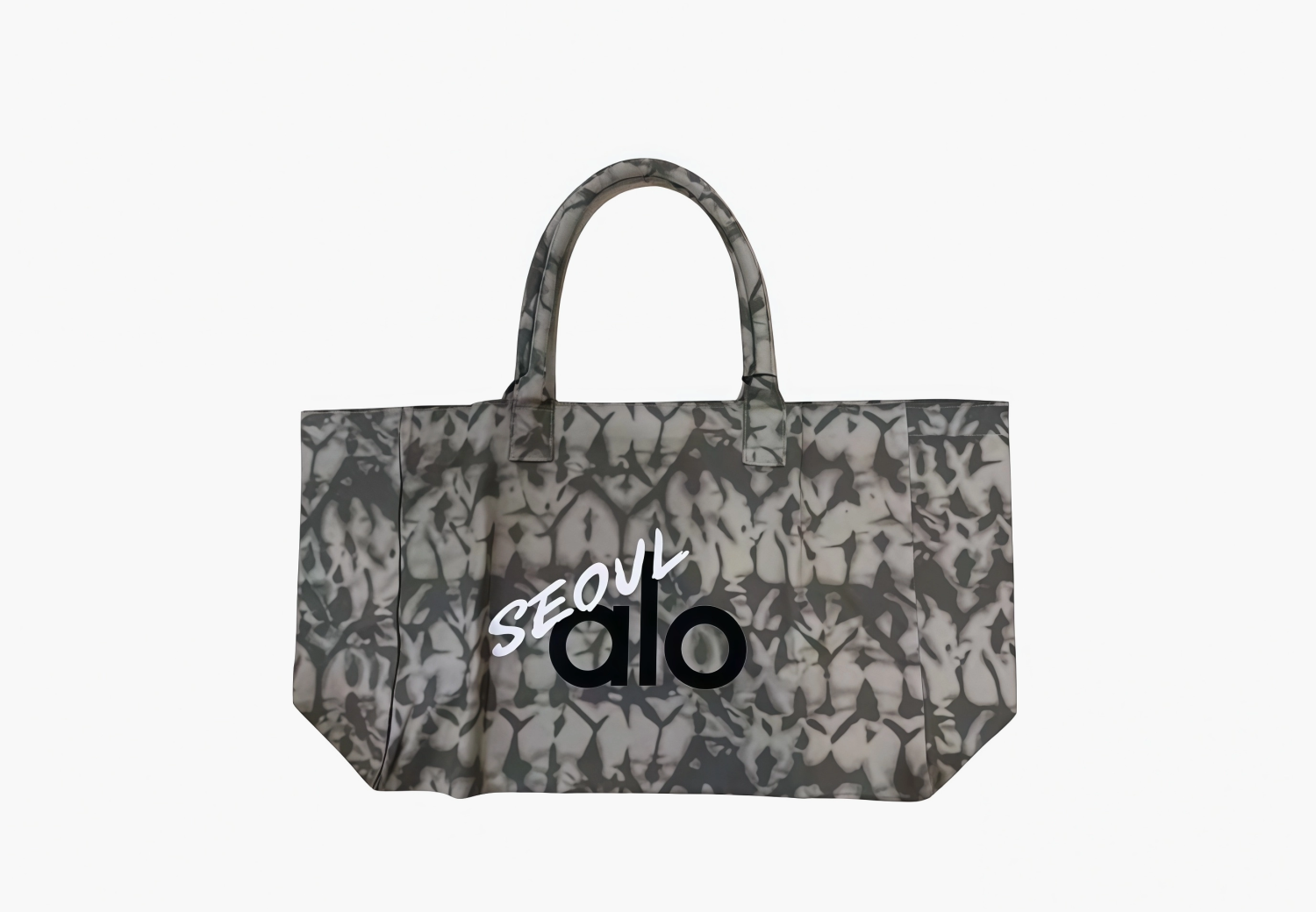 Alo Yoga Seoul Shopper Tote Bag Grey  Alo Yoga Seoul Shopper Tote Bag Grey