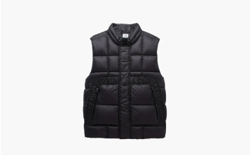 C.P. Company D.D. Shell Down Vest Black 