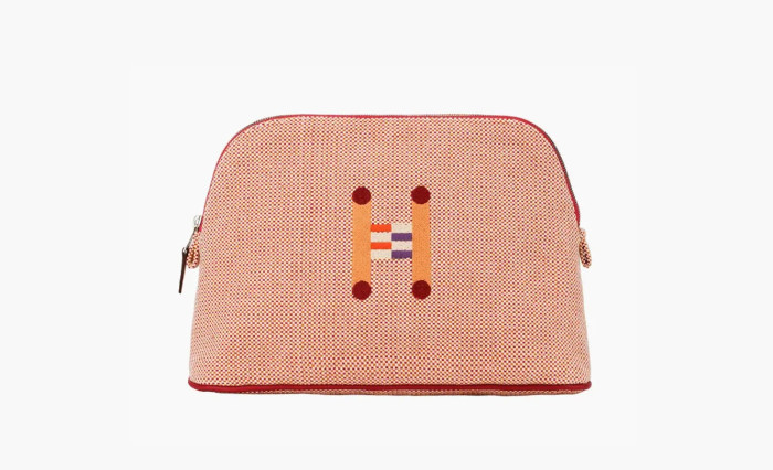 HERMES Bolide handbag in Cotton Red 