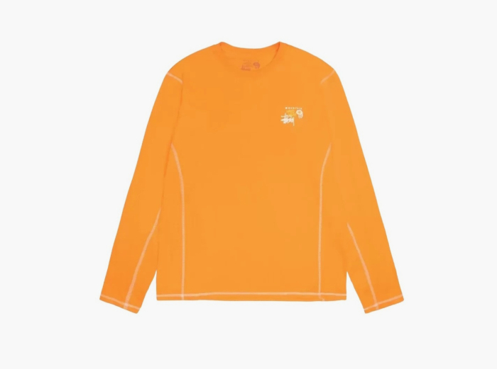 Stussy x Mountain Hardwear Long Sleeve T-Shirt Alpine Orange 