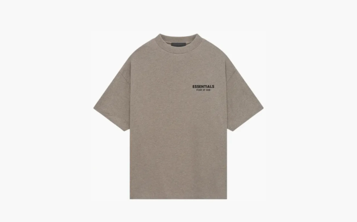 Fear of God Essentials Jersey Crewneck Tee Heather Grey 