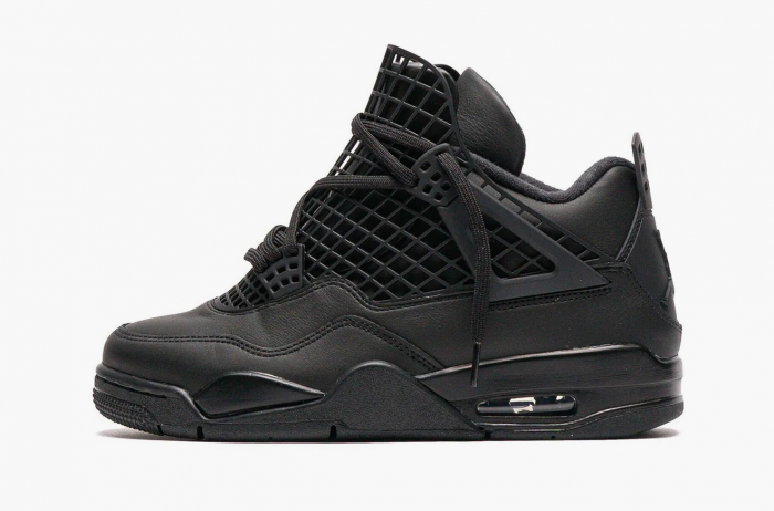 Air Jordan 4 Retro WMNS "Net - Black" 