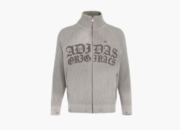 Adidas Originals Full Zip Sweater Putty Beige 