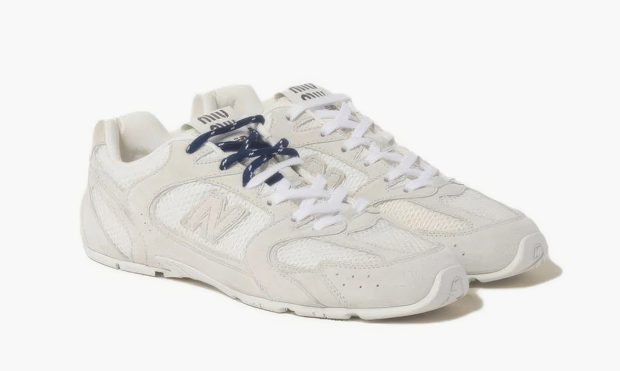 Miu Miu x New Balance 530 White - 5E165E_3D8C_F0009_F_BD05 купить в  Москве цена с доставкой в WAYOFF