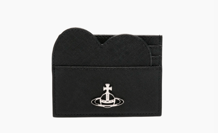 Vivienne Westwood Heart Card Holder "Black" 