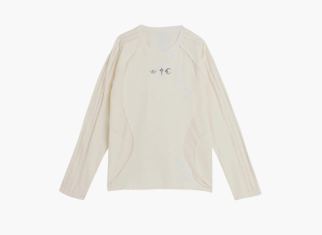 Adidas Originals x Thug Club Teamgeist T-Shirt Long Sleeve Cream White  Adidas Originals x Thug Club Teamgeist T-Shirt Long Sleeve Cream White