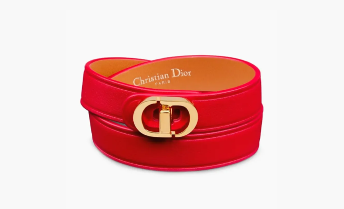 Dior Calfskin Wristbands WMNS Red  Dior Calfskin Wristbands WMNS Red