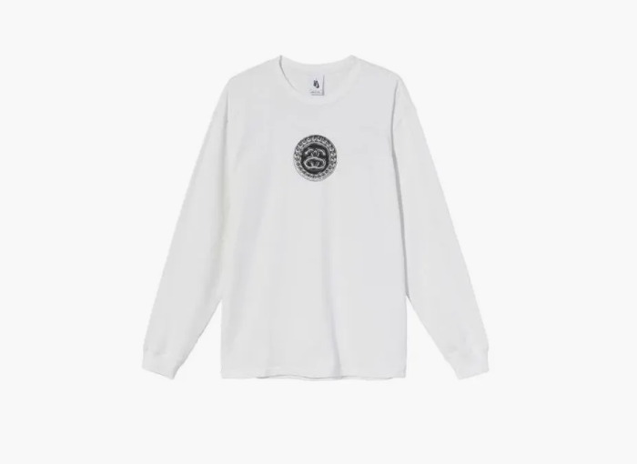 Stussy x Nike Crossover Round Neck Pullover Long Sleeve White  Stussy x Nike Crossover Round Neck Pullover Long Sleeve White