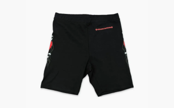 Chrome Hearts Matty Boy Sick Heart Biking Shorts Black 