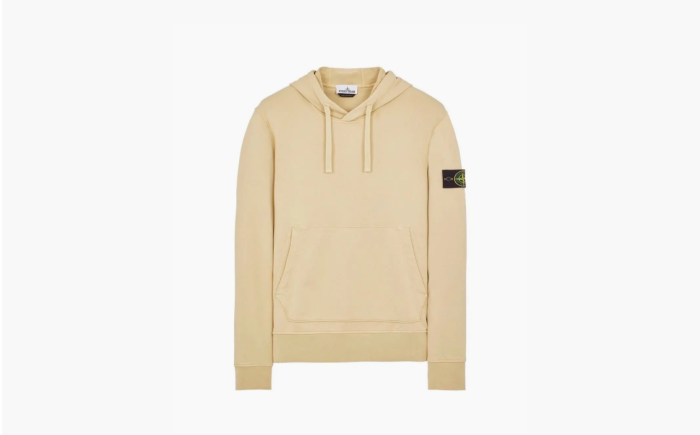 Stone Island Hoodie Cream  Stone Island Hoodie Cream
