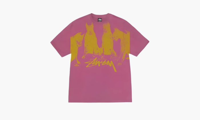 Stussy Ss24 T-shirt Pink  Stussy Ss24 T-shirt Pink