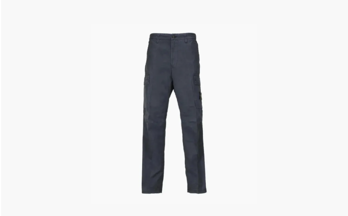 Stone Island Cargo Pants with Compass Patch Blue 