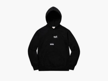 Supreme x Comme des Garcons Shirt Split Box Hooded Sweatshirt Black  Supreme x Comme des Garcons Shirt Split Box Hooded Sweatshirt Black