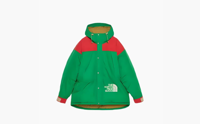 Gucci x The North Face Down Jacket Green/Red  Gucci x The North Face Down Jacket Green/Red