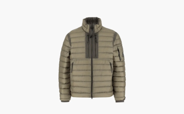 C.P. Company DD Shell Bomber Jacket Brown 