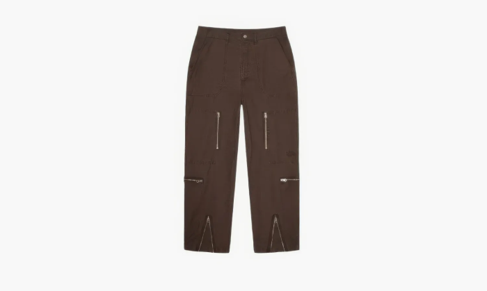 Stussy Sport Flight Pants Dark Brown  Stussy Sport Flight Pants Dark Brown