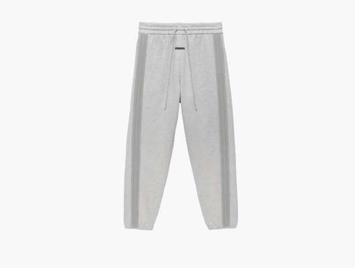Adidas x Fear Of God Athletics Solid Fleece Sweatpant Light Grey Heather  Adidas x Fear Of God Athletics Solid Fleece Sweatpant Light Grey Heather