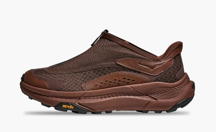 Hoka Project Transport Mineral Brown 