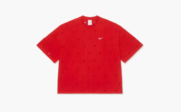 Nike x Jacquemus Le Swoosh T-shirt Dark Red  Nike x Jacquemus Le Swoosh T-shirt Dark Red