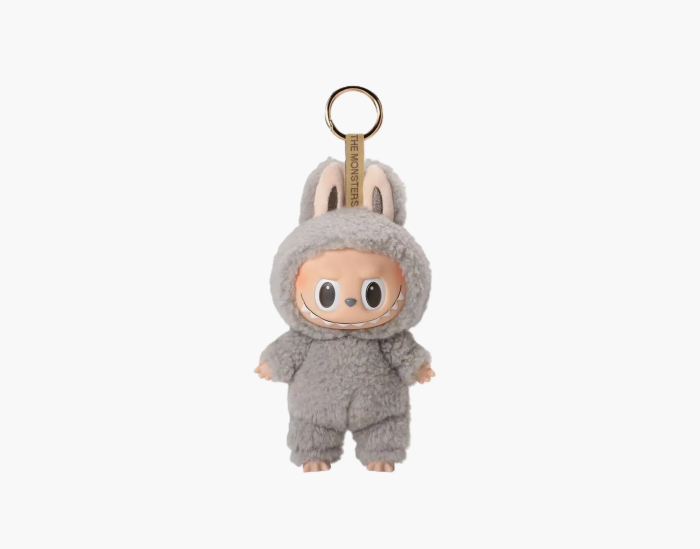 Pop Mart Labubu The Monsters Exciting Macaron Charm Doll "Sesame Bean" 