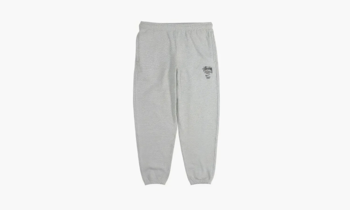 Nike X Stussy Sport Pants Logo Grey  Nike X Stussy Sport Pants Logo Grey