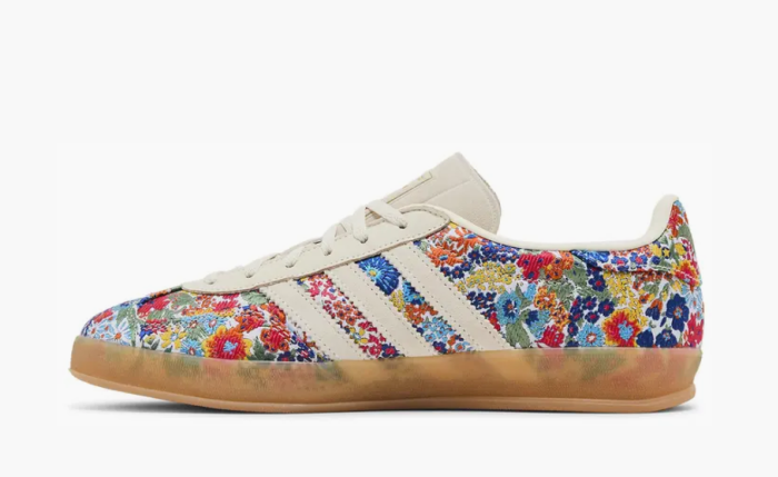 Adidas Liberty London x Wmns Gazelle Indoor "Floral Embroidery" 