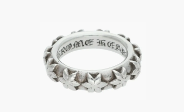 Chrome Hearts Star Band Silver 