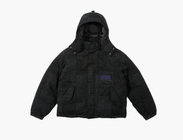 Supreme x Junya Watanabe x Comme des Garçons MAN Patchwork Puffy Jacket Black 