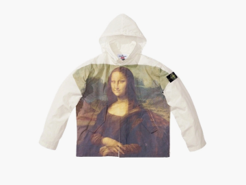 Supreme x Stone Island Cotton Cordura Shell Jacket Mona Lisa 
