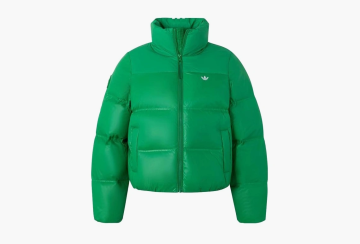 Adidas Originals Short Down Puffer Jacket Green 