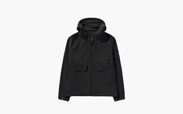 C.P. Company Shell-R Hooded Jacket Black 