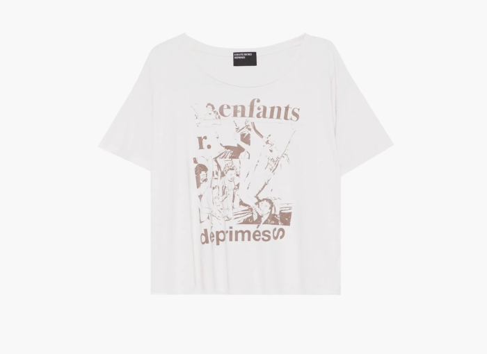 Enfants Riches Déprimés Gnaw T-Shirt Faded Ivory 