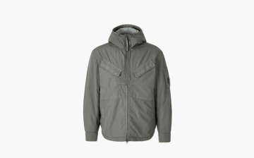 C.P. Company Technical Hooded Jacket Grey 
