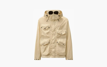 C.P. Company Windbreaker Jacket Cream 