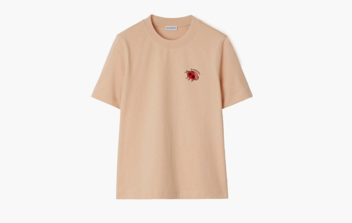 Burberry Ladybug Cotton T-shirt  "Teacup" 